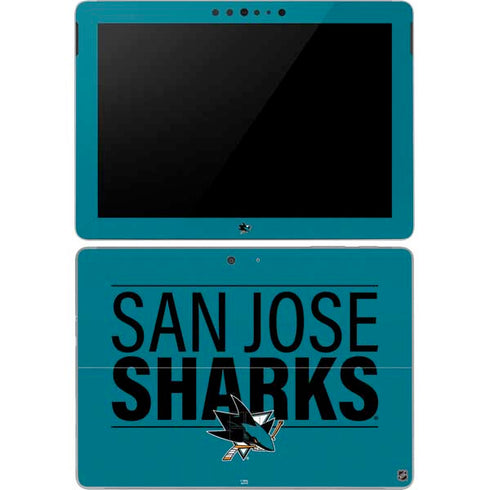 NHL San Jose Sharks Lineup Surface Go Skin