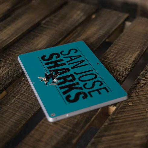 NHL San Jose Sharks Lineup Surface Go Skin