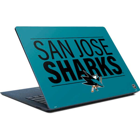 NHL San Jose Sharks Lineup Surface Laptop Skin