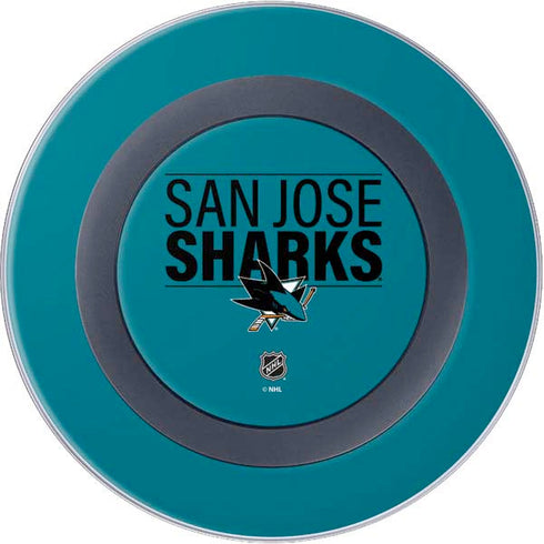 NHL San Jose Sharks Lineup Wireless Charger Skin