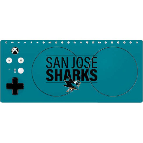 NHL San Jose Sharks Lineup Xbox Adaptive Controller Skin