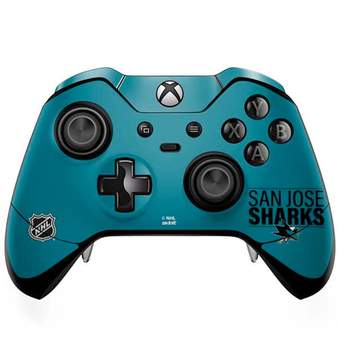 NHL San Jose Sharks Lineup Xbox One Elite Controller Skin
