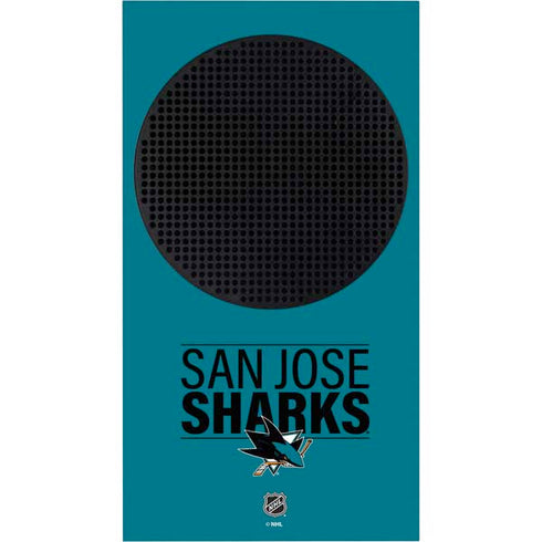 NHL San Jose Sharks Lineup Xbox Series S Bundle Skin