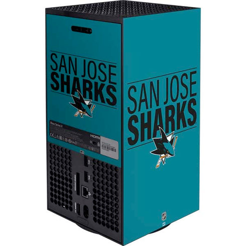 NHL San Jose Sharks Lineup Xbox Series X Bundle Skin