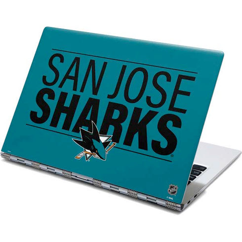 NHL San Jose Sharks Lineup Yoga 910 2-in-1 14in Touch-Screen Skin
