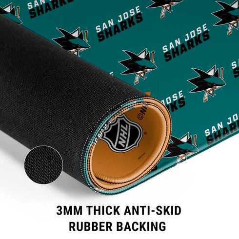 NHL San Jose Sharks Pattern