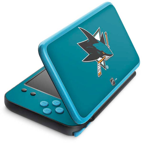 NHL San Jose Sharks Solid Background Nintendo 2DS XL (2017) Skin