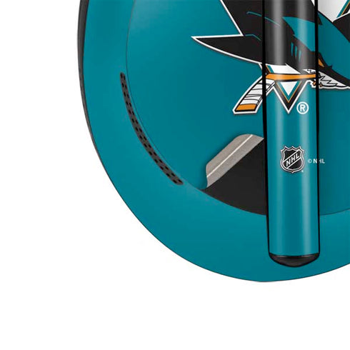 NHL San Jose Sharks Solid Background Bose Noise Cancelling Headphones 700 Skin