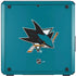 NHL San Jose Sharks Solid Background Cooler Master MasterBox Q300L Mini Tower Skin