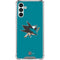 NHL San Jose Sharks Solid Background Galaxy A13 5G Clear Case