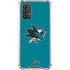 NHL San Jose Sharks Solid Background Galaxy A32 5G Clear Case