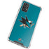 NHL San Jose Sharks Solid Background Galaxy A32 5G Clear Case