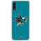 NHL San Jose Sharks Solid Background Galaxy A50 Clear Case