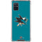 NHL San Jose Sharks Solid Background Galaxy A51 5G Clear Case