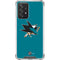NHL San Jose Sharks Solid Background Galaxy A52 5G Clear Case