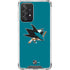 NHL San Jose Sharks Solid Background Galaxy A52 5G Clear Case