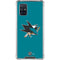 NHL San Jose Sharks Solid Background Galaxy A71 5G Clear Case