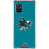 NHL San Jose Sharks Solid Background Galaxy A71 5G Clear Case