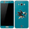 NHL San Jose Sharks Solid Background Galaxy J7 Skin