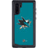 NHL San Jose Sharks Solid Background Galaxy Note 10 Waterproof Case