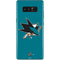 NHL San Jose Sharks Solid Background Galaxy Note 8 Skin