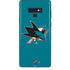 NHL San Jose Sharks Solid Background Galaxy Note 9 Skin