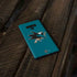 NHL San Jose Sharks Solid Background Galaxy Note 9 Skin