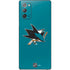 NHL San Jose Sharks Solid Background Galaxy Note20 5G Skin