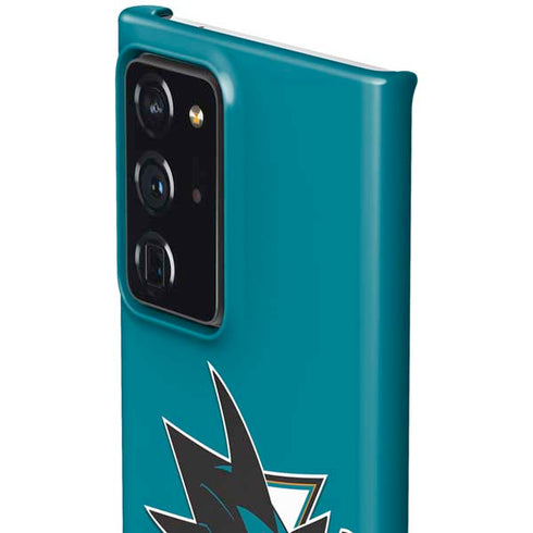 NHL San Jose Sharks Solid Background Galaxy Note20 Ultra 5G Lite Case