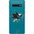 NHL San Jose Sharks Solid Background Galaxy S10 Skin