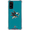 NHL San Jose Sharks Solid Background Galaxy S20 FE Clear Case