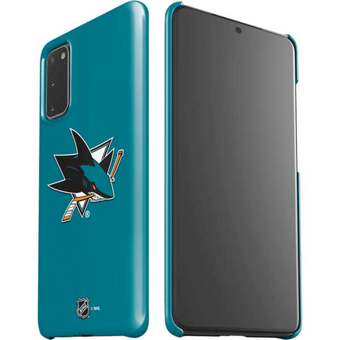 NHL San Jose Sharks Solid Background Galaxy S20 Lite Case