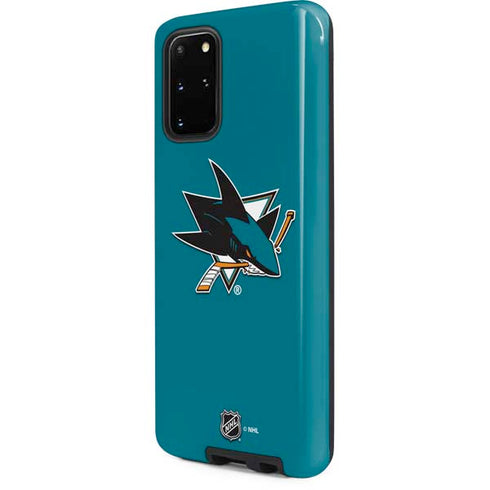 NHL San Jose Sharks Solid Background Galaxy S20 Plus Pro Case