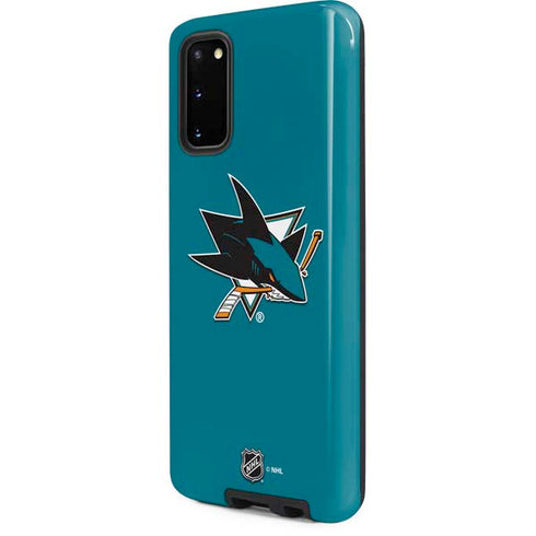 NHL San Jose Sharks Solid Background Galaxy S20 Pro Case