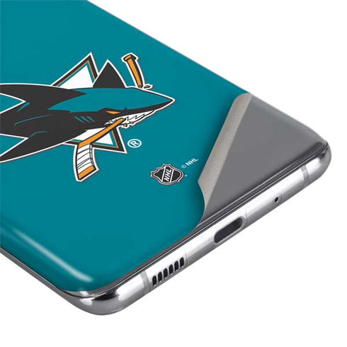 NHL San Jose Sharks Solid Background Galaxy S20 Ultra 5G Skin