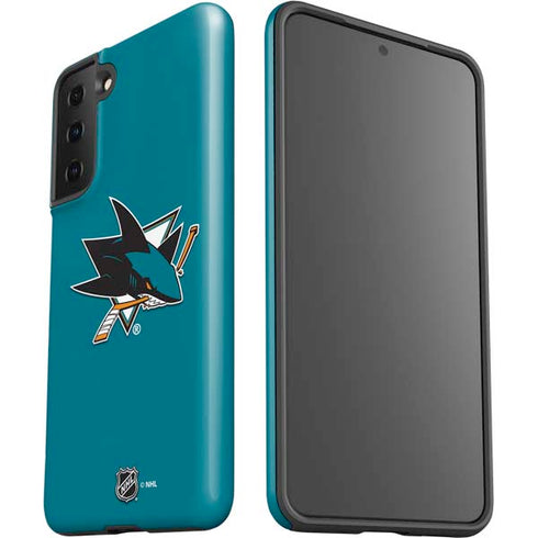 NHL San Jose Sharks Solid Background Galaxy S21 Plus 5G Pro Case