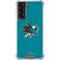 NHL San Jose Sharks Solid Background Galaxy S22 Clear Case