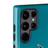 NHL San Jose Sharks Solid Background Galaxy S22 Ultra Pro Case
