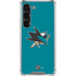 NHL San Jose Sharks Solid Background Galaxy S23 Clear Case