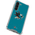 NHL San Jose Sharks Solid Background Galaxy S23 Clear Case