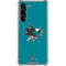 NHL San Jose Sharks Solid Background Galaxy S23 Plus Clear Case