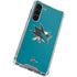NHL San Jose Sharks Solid Background Galaxy S23 Plus Clear Case