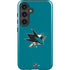 NHL San Jose Sharks Solid Background Galaxy S24 Plus Impact Case