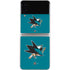NHL San Jose Sharks Solid Background Galaxy Z Flip3 5G Skin