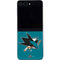 NHL San Jose Sharks Solid Background Galaxy Z Flip5 5G Skin