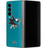 NHL San Jose Sharks Solid Background Galaxy Z Fold4 5G Skin