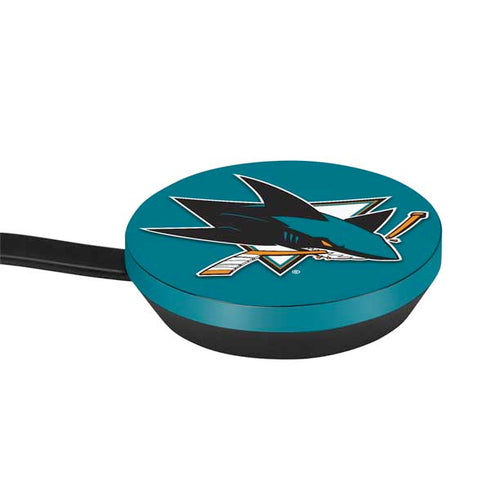 NHL San Jose Sharks Solid Background Google Stadia Controller Skin