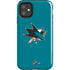 NHL San Jose Sharks Solid Background iPhone 11 Impact Case