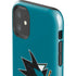 NHL San Jose Sharks Solid Background iPhone 11 Impact Case