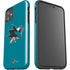 NHL San Jose Sharks Solid Background iPhone 11 Impact Case